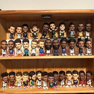 36 Zuru NBA Ballers series 1 Home/Away full bundle + entire playable full court